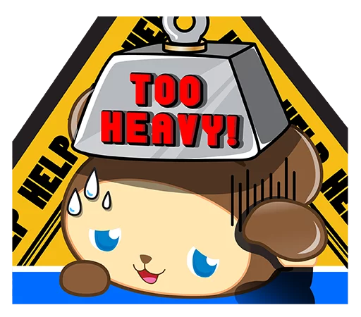😰 Стикер «RainbowRoad» для Telegram