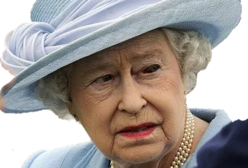 🤨 Стикер «Rainha Elizabeth» для Telegram