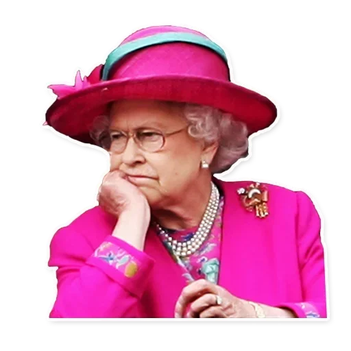 💁‍♀ Стикер «Rainha Elizabeth» для Telegram