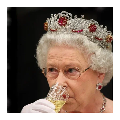 🧃 Стикер «Rainha Elizabeth» для Telegram
