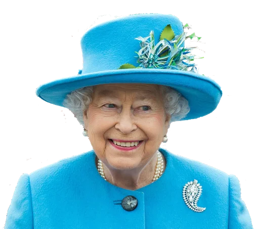 Стикерпак Rainha Elizabeth для Telegram