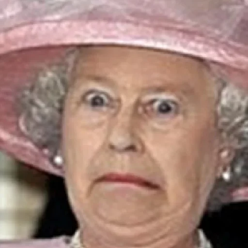 😵 Стикер «Rainha Elizabeth» для Telegram