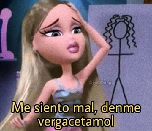 😞 Стикер «Stream Plastic Doll» для Telegram