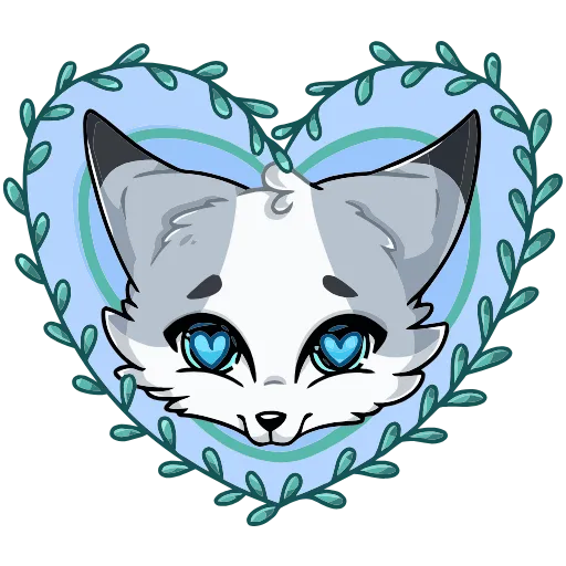 ❤️ Эмодзи «Рейни» для Telegram