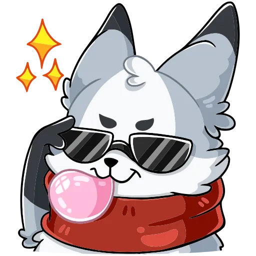 😎 Эмодзи «Рейни» для Telegram