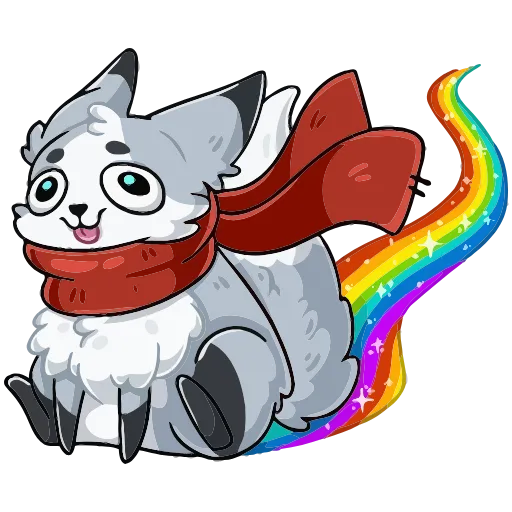 🌈 Эмодзи «Рейни» для Telegram
