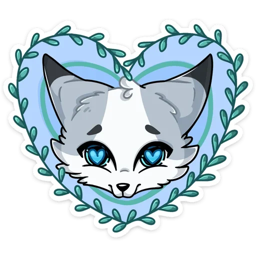 ❤️ Стикер «Ginger Рейни» для Telegram