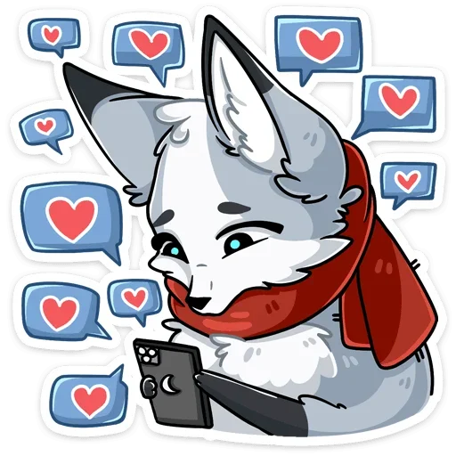 ❤️ Стикер «Ginger Рейни» для Telegram