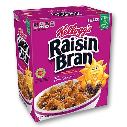 🥣 Стикер «Raisin Bran» для Telegram
