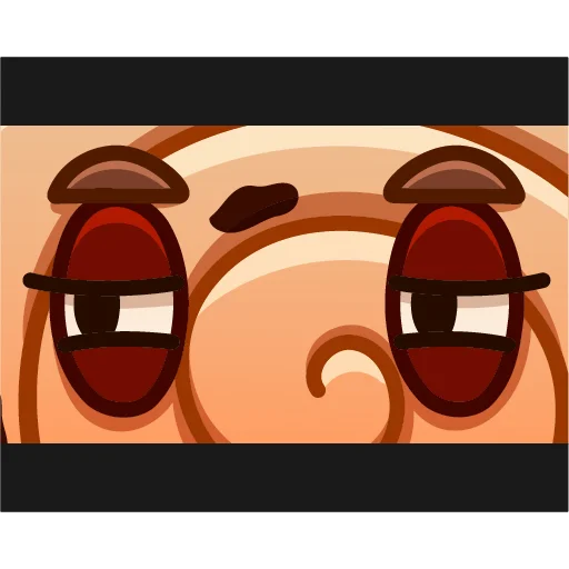 👀 Стикер «Булочка с изюмом» для Telegram