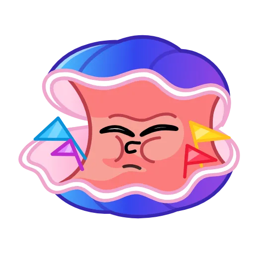 ⭐ Стикер «Ракушка» для Telegram