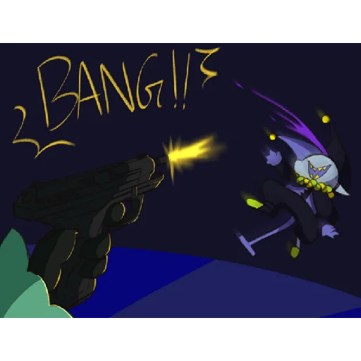 🔫 Стикер «Ralsei 2» для Telegram