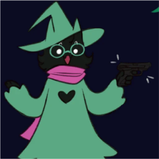 🔫 Стикер «Ralsei 2» для Telegram