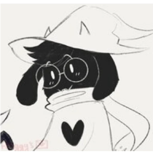 😅 Стикер «Ralsei 2» для Telegram