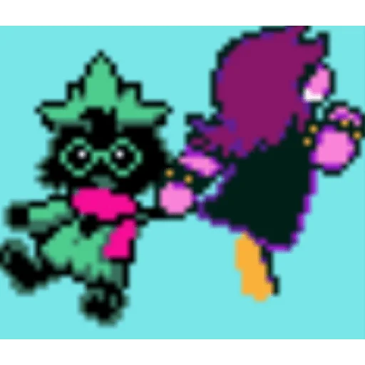 🦵 Стикер «Ralsei 2» для Telegram