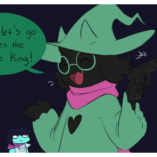 🔫 Стикер «Ralsei 2» для Telegram