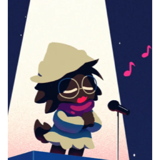 🎶 Стикер «Ralsei 2» для Telegram