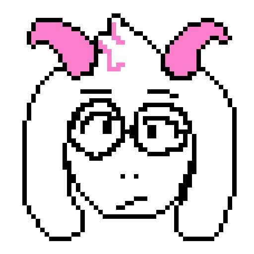 🤨 Стикер «Ralsei i przyjaciele» для Telegram