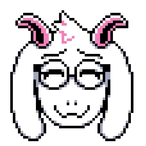 😊 Стикер «Ralsei i przyjaciele» для Telegram