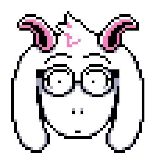 😳 Стикер «Ralsei i przyjaciele» для Telegram