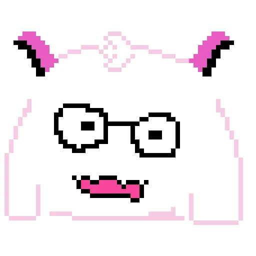 🤤 Стикер «Ralsei i przyjaciele» для Telegram