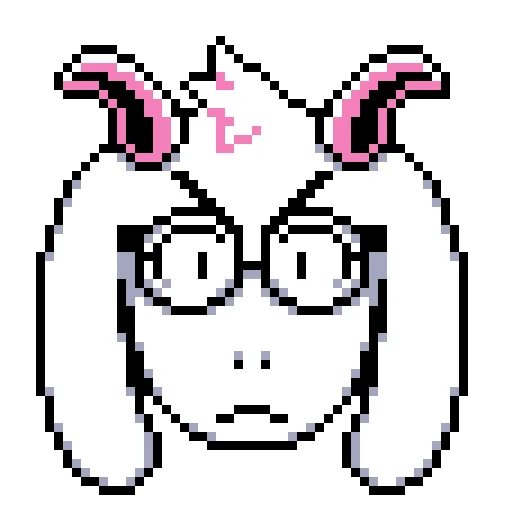 😠 Стикер «Ralsei i przyjaciele» для Telegram
