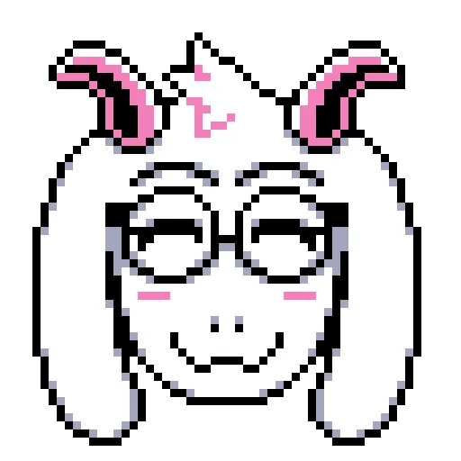 ☺️ Стикер «Ralsei i przyjaciele» для Telegram