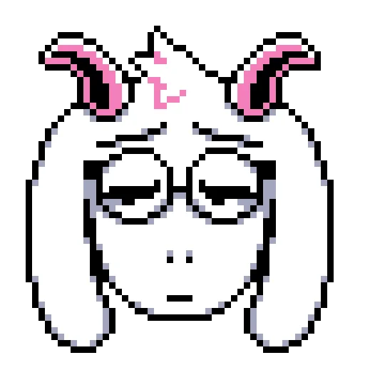 😔 Стикер «Ralsei i przyjaciele» для Telegram