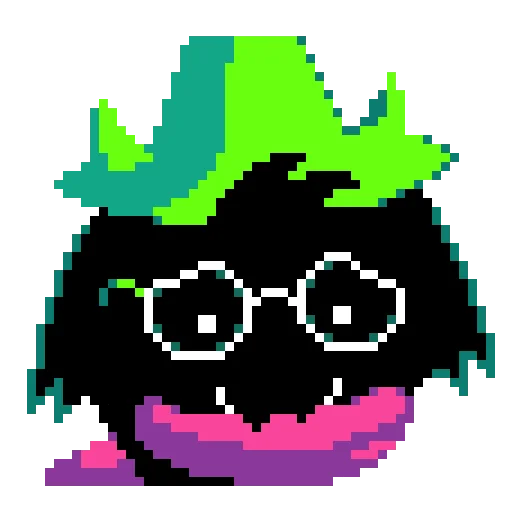 😌 Стикер «Ralsei i przyjaciele» для Telegram