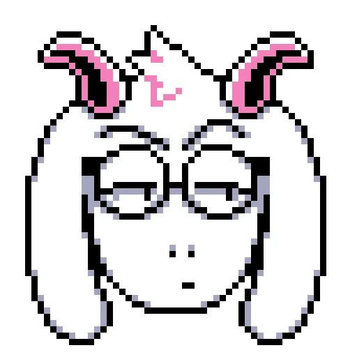 🤨 Стикер «Ralsei i przyjaciele» для Telegram
