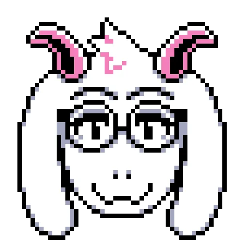 Стикерпак Ralsei i przyjaciele для Telegram