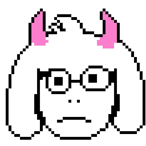 🙁 Стикер «Ralsei i przyjaciele» для Telegram