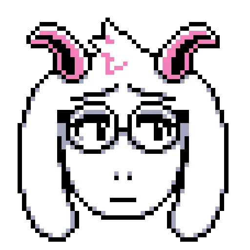 😒 Стикер «Ralsei i przyjaciele» для Telegram