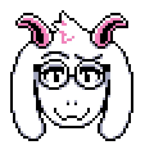 🤨 Стикер «Ralsei i przyjaciele» для Telegram