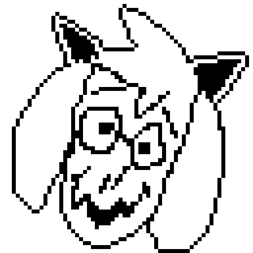 🥴 Стикер «Ralsei i przyjaciele» для Telegram