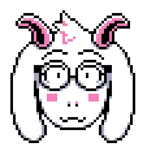 😳 Стикер «Ralsei i przyjaciele» для Telegram