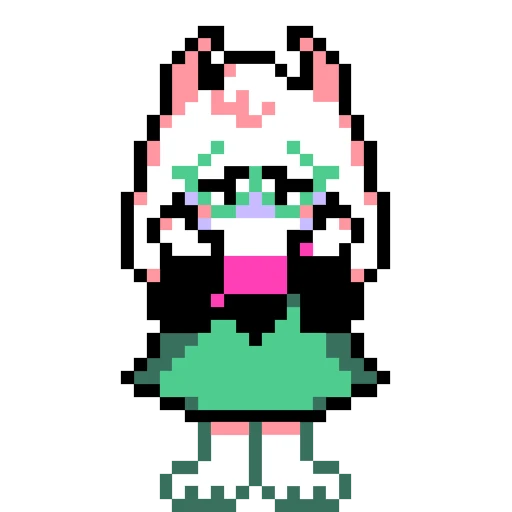😕 Стикер «Ralsei» для Telegram