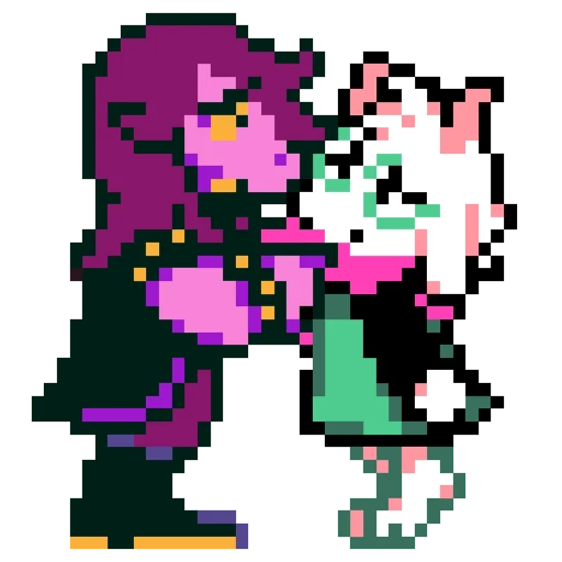 🙂‍↕️ Стикер «Ralsei» для Telegram