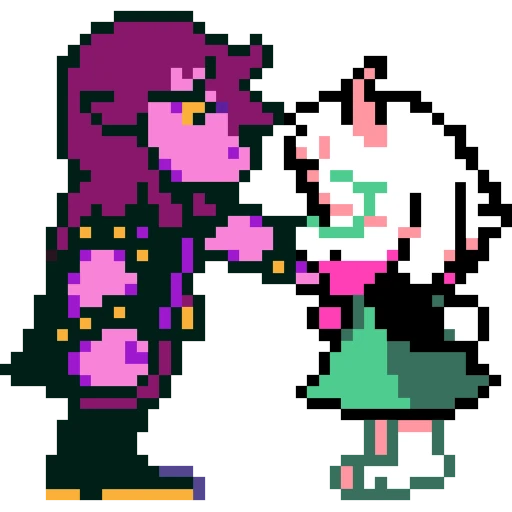🙂‍↕️ Стикер «Ralsei» для Telegram