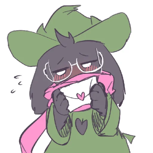 💕 Стикер «Ralsei 3» для Telegram