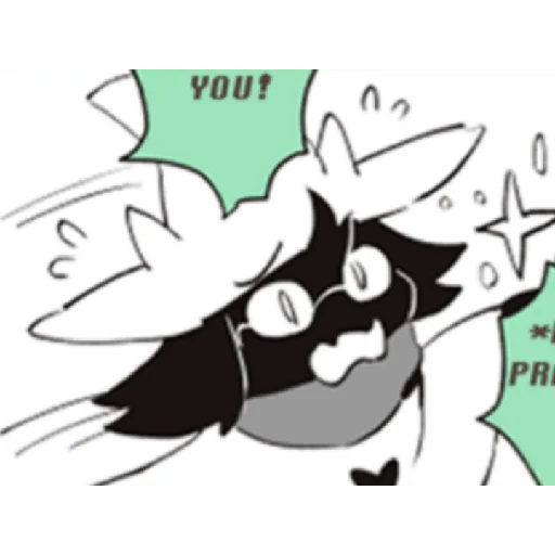 😰 Стикер «Ralsei 3» для Telegram