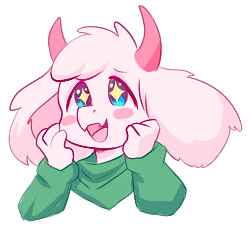 😃 Стикер «Ralsei» для Telegram