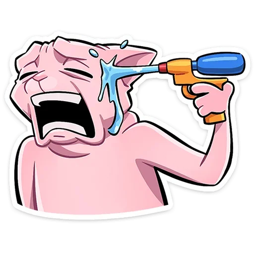 🔫 Стикер «Рамзес 2» для Telegram