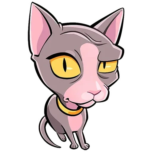 🧐 Стикер «Рамзес и Клео 2 Без Текста» для Telegram