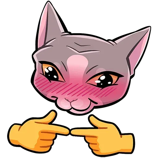 🥹 Стикер «Рамзес и Клео 2 Без Текста» для Telegram