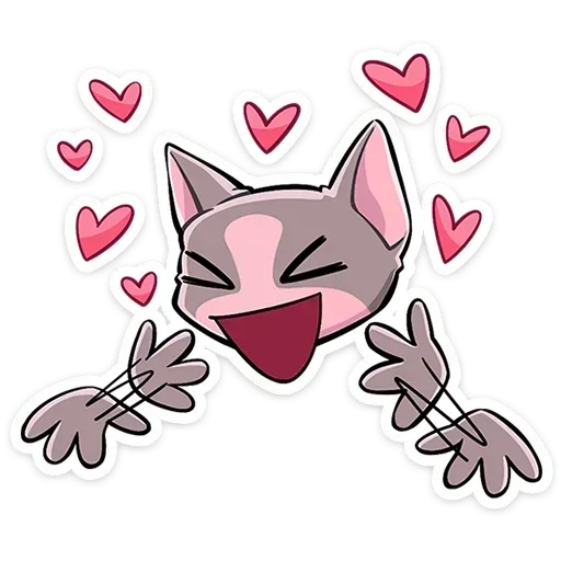 🥰 Стикер «Рамзес и Клео 2» для Telegram