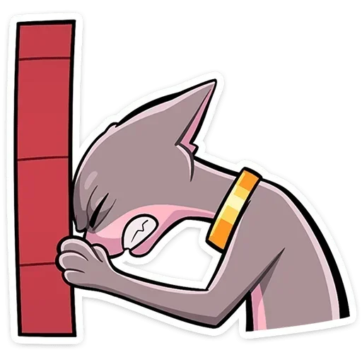 😬 Стикер «Рамзес и Клео 2» для Telegram