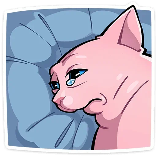 😭 Стикер «Рамзес и Клео 2» для Telegram