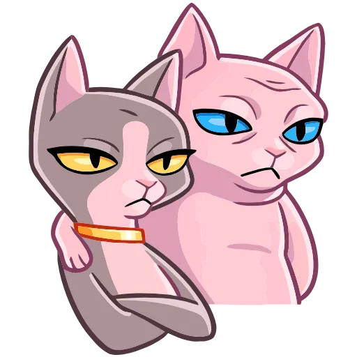 🥴 Эмодзи «Рамзес и Клео» для Telegram