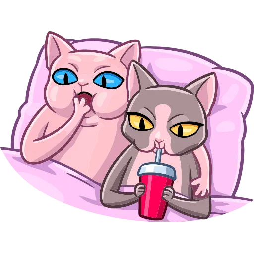 🧃 Эмодзи «Рамзес и Клео» для Telegram